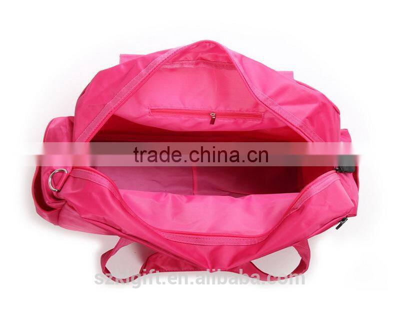 Plastic lightweight travel bag made in China