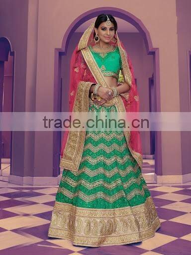 Astute Red Braso Lehenga Choli/fancy lehenga choli/Lehenga Choli Wholesaler In India