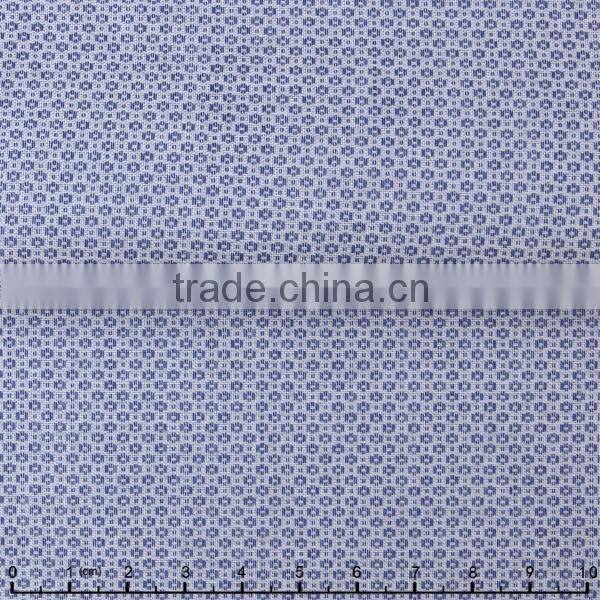 James new developed 100% Cotton solid flower dobby cool confort Shirting Fabric