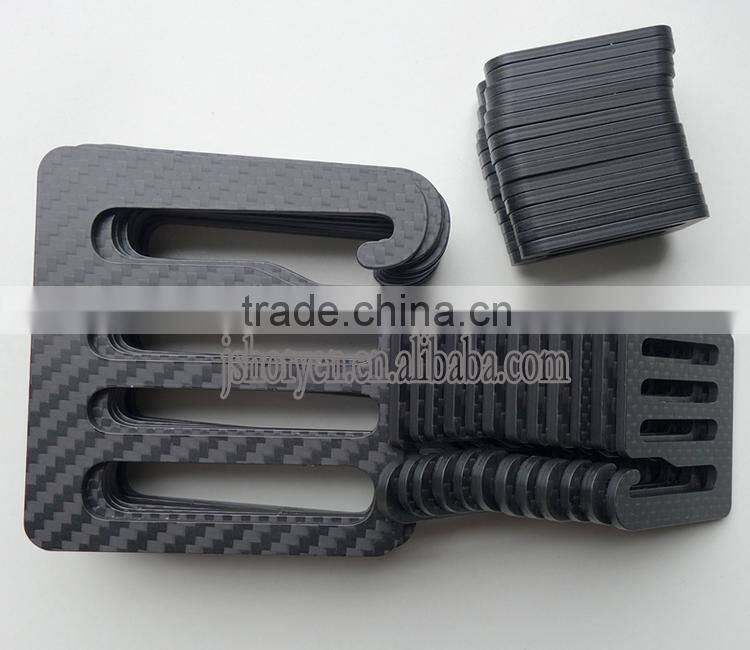 Factory supply carbon fiber laser cutting parts wholesale price