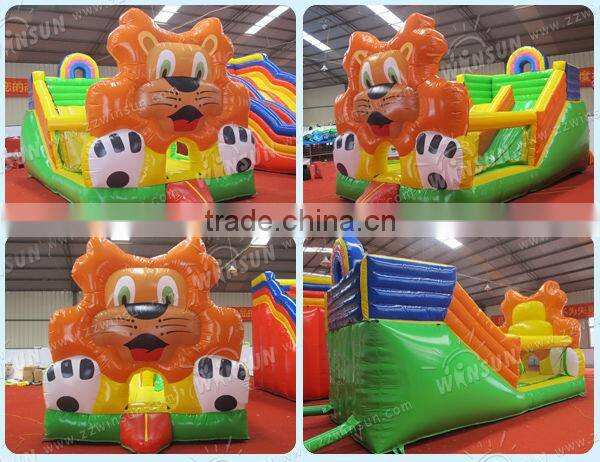 Popular sale indoor children inflatable slide