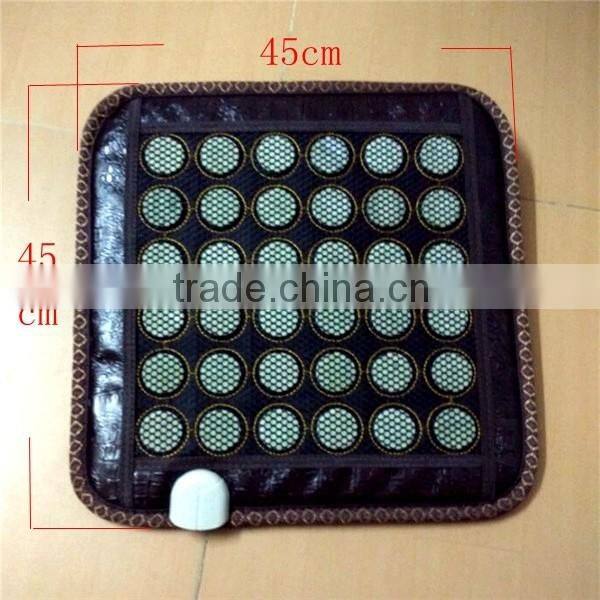 Newest model Portable infrared blood circulation Jade massage cushion