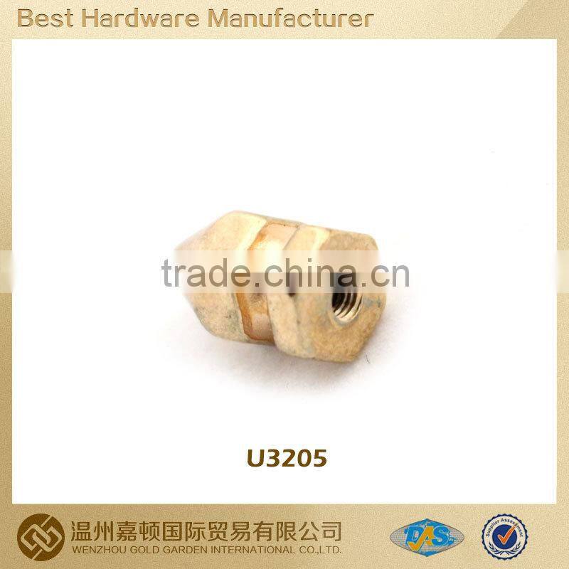 Imperial logo stud rivets metal jean fasteners