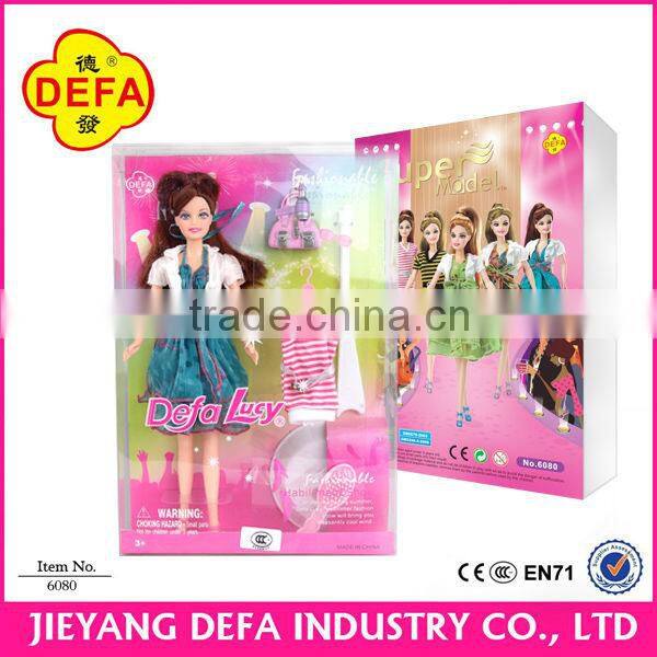 Defa Lucy fashion dream girl plastic doll