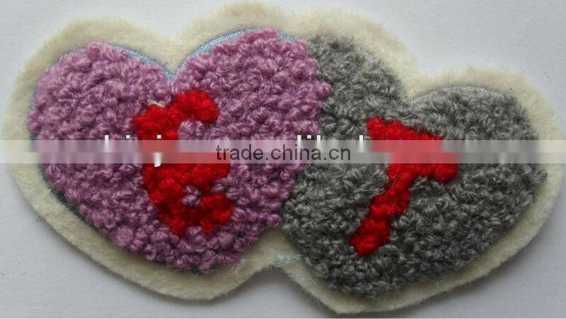 Small Red Felt flower