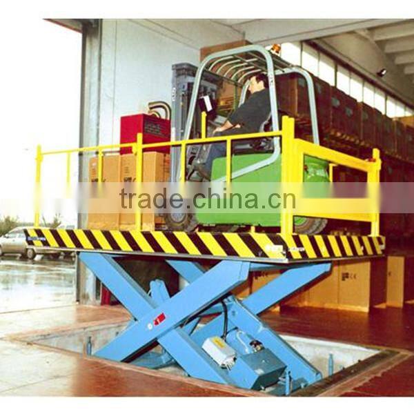 hydraulic loading dock scissor lifts