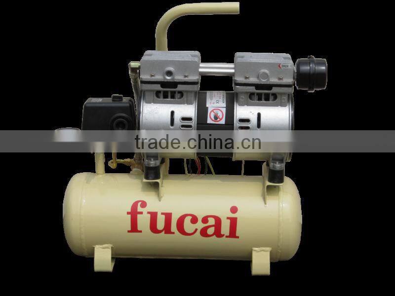 Chinese Top brand FUCAI Model FC1100x4 1.5x4HP 50HZ /60HZ silent and oil free air compressor