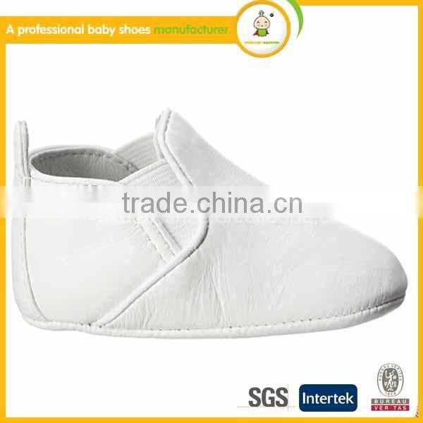 white pu soft sole infant shoe kids leather shoes