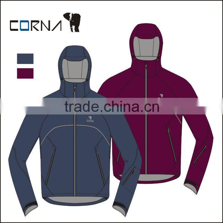 Newest style men custom thin running jacket