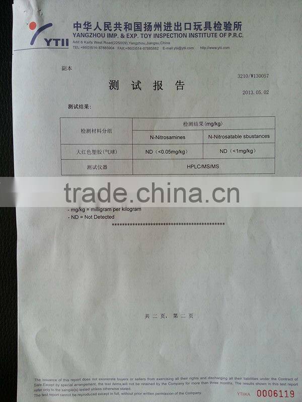 Wedding decoration balloon/ room decoration ballon