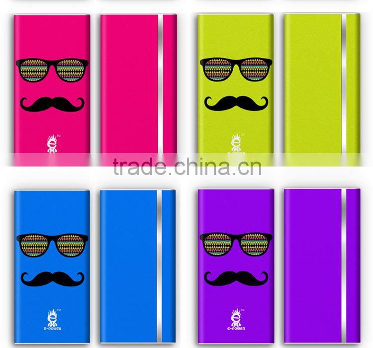 Hot new products for 2015 2A rechargeable battery 5v usb power bank