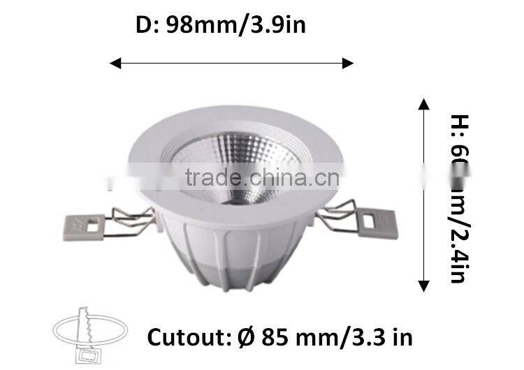 Lighting for art gallery / Decorative ceiling led light / LED spot cob downlight 5w
