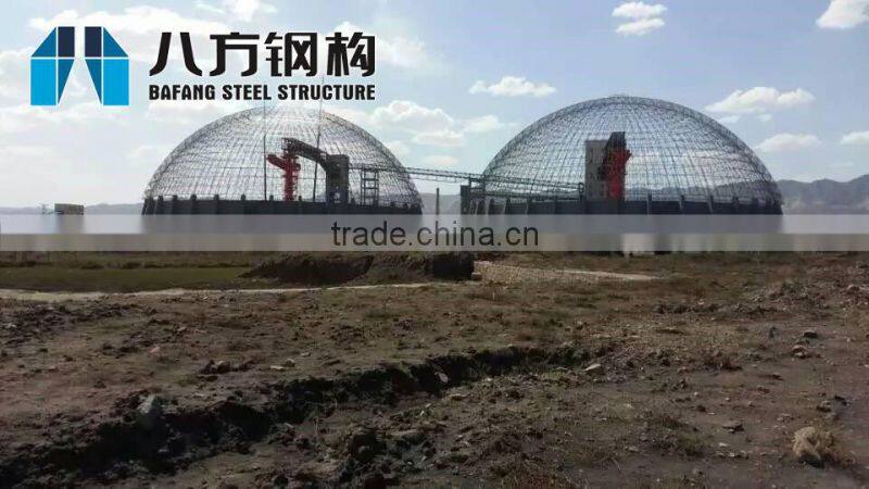 dome storage for coal storage