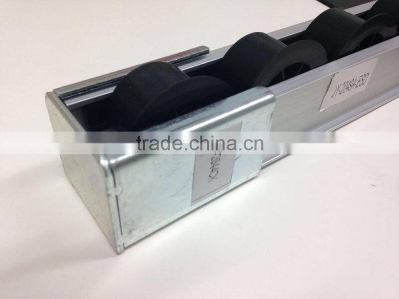 JY-2044CK|Zinc-plated roller track fitting|Storage rack roller track connector|Logistic mounting bracket slide joint