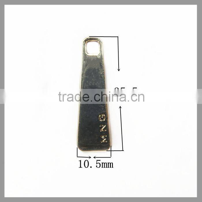 Hot Sale Reversible Metal Zipper Slider Sizes For Garments