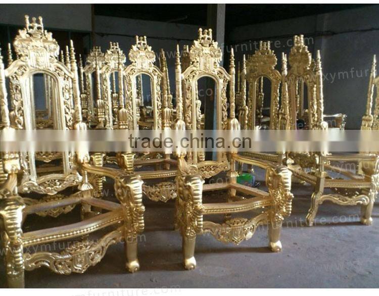 High Grade Hotel Furniture Type King Throne Chair