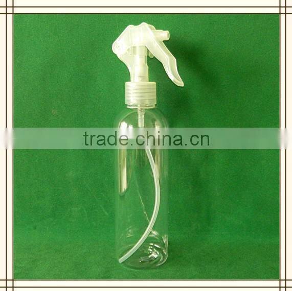 500ml 16oz clear PET plastic round spray bottle