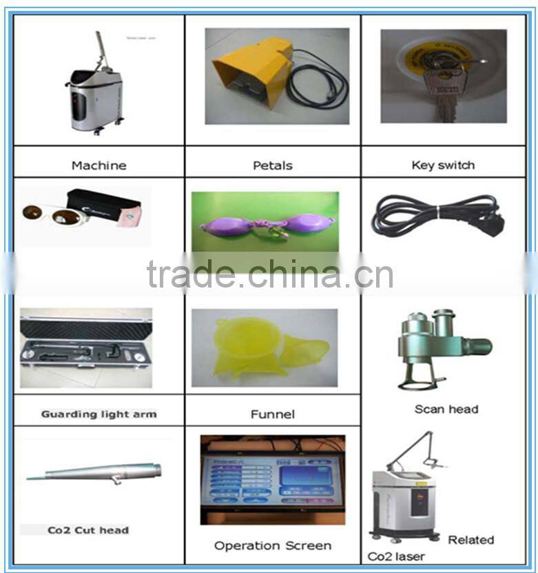 Surgical Scar removal vaginal tightening fractional co2 laser equipment