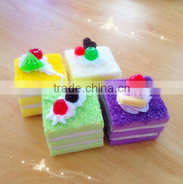 Lifelike high quality artificial fake ice cream cone promotion display