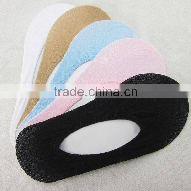 Fashion Women Ladies Candy Color Invisible Socks Low Cut Soft Stretch Slipper Heels Cotton Boat Socks