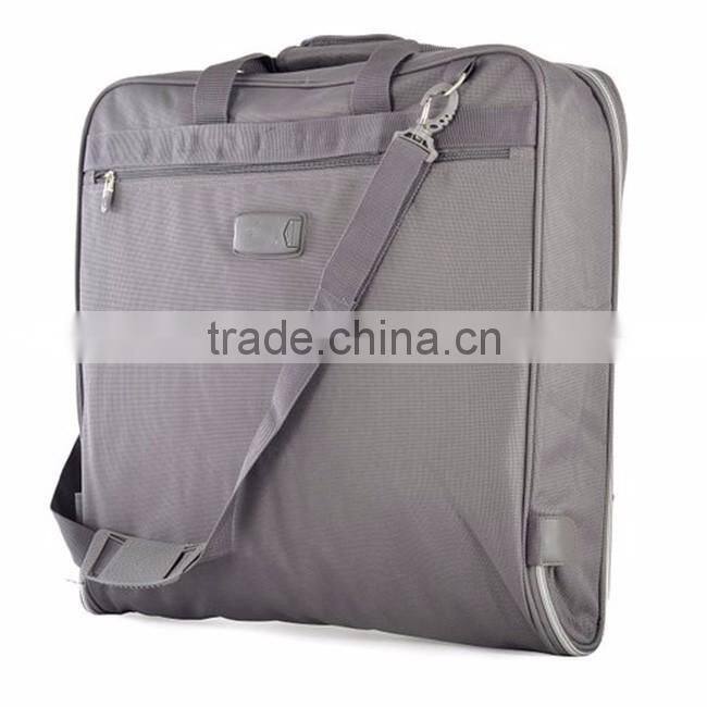 Best selling 100% polyetser luggage with built in clothes rack