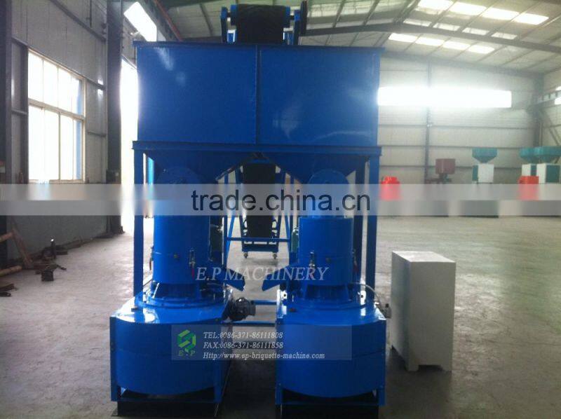 popular selling wood pellet plant/ 500kg/h, 800kg/h, 1000kg/h, 1200kg/h