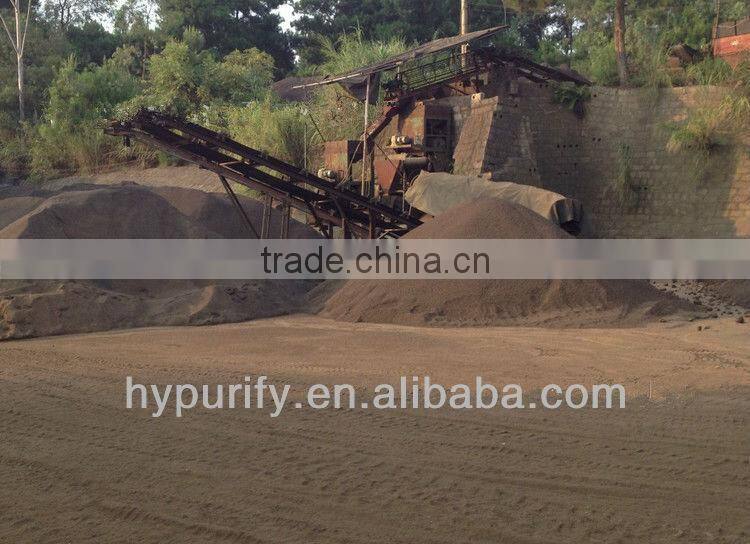 8*32mesh manganese sand filter media remove the Fe and Mn from the water