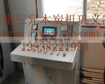 Environment friendly energy saved bbq charcoal carbonization kiln flue gas treatment equipment