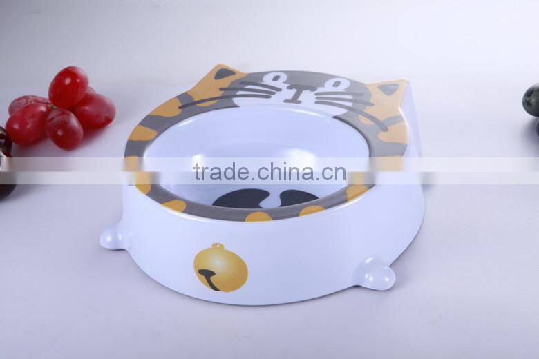 Easy to take 100% melamine heat resistant pet bowl pet feeding bowl