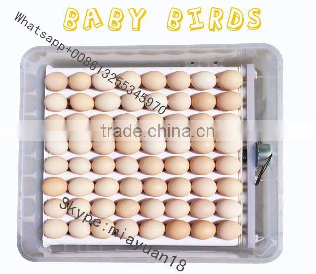China 64 chick egg hatch machine incubetor