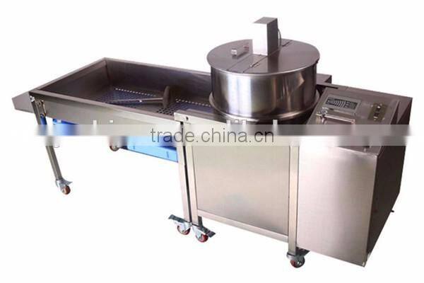 ZY Commercial automatic caramel popcorn making popper line /oil corn popping machine for sale(whatsapp:0086 15639144594)