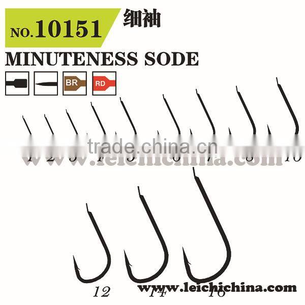 2015 fishing hook factory wholesale high carbon steel small shin kantosure fishing hook