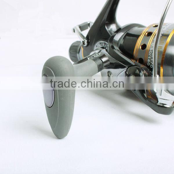 Stainless steel plate spinning fishing reel