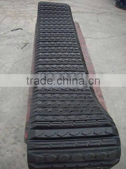 High quantity rubber track for construction machinery parts,light rubber tracks for mini excavator