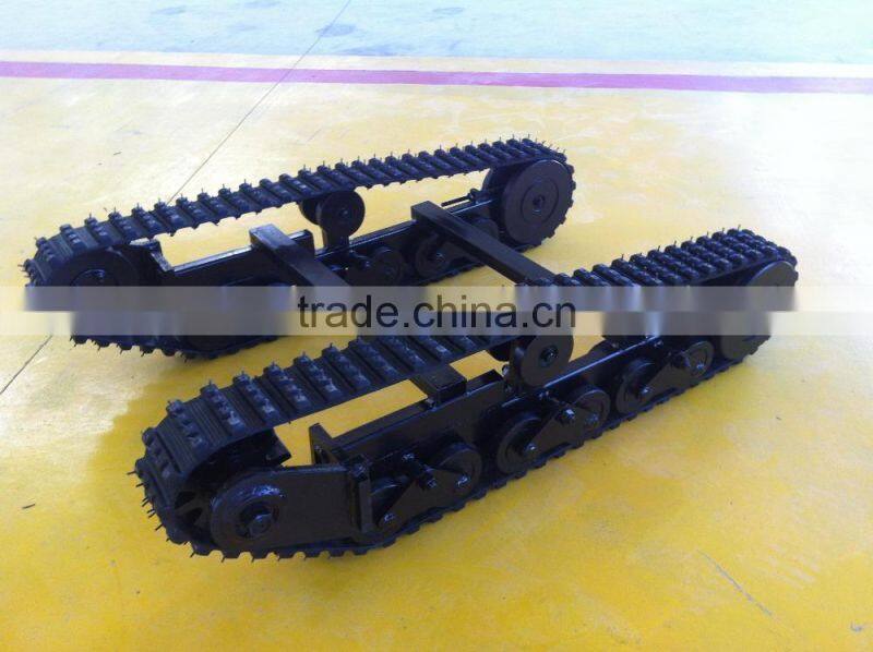 600kg rubber track chassis