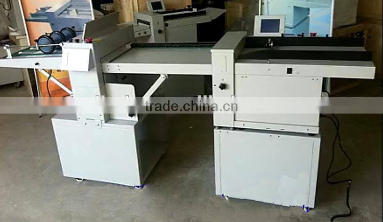 Alibaba High Quality Automatic Paper Creasing and Folding Machine for Photo paper , Book Cover