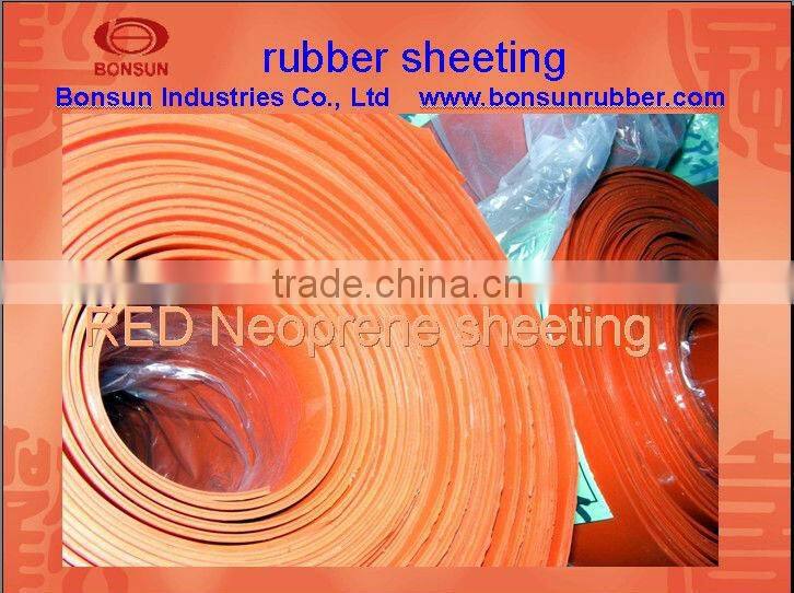 from 1mm to 50mm thickness Neoprene(CR) Rubber Sheet