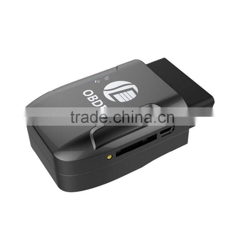Real Time Tracking OBDII mini GPS GSM Tracker Wirless Bluetooth OBD GPS Tracker