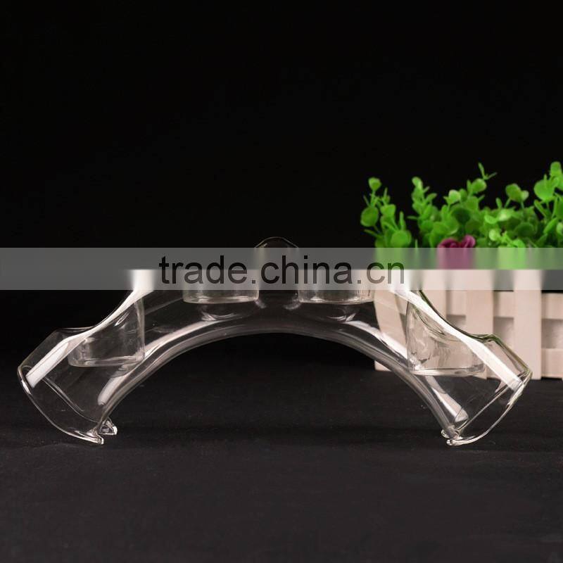 bridge shape crystal Candle Holder For Home Decorations,elegant candle holders