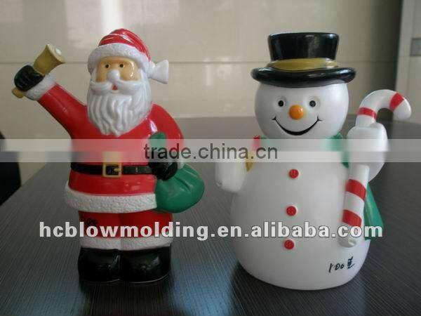 OEM Blow Molding Plastic Snowman Christams Santa Claus Mould Cartoon