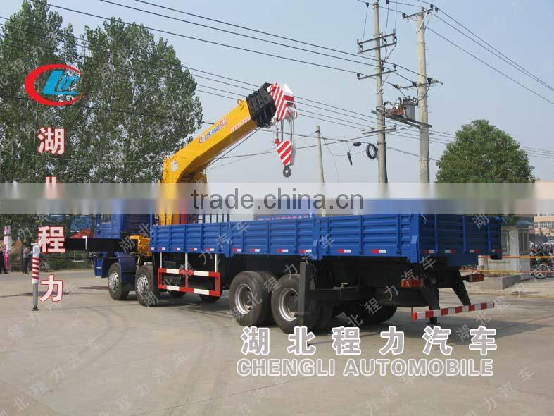 Shacman Truck Mounted Crane, 20 tons truck with crane