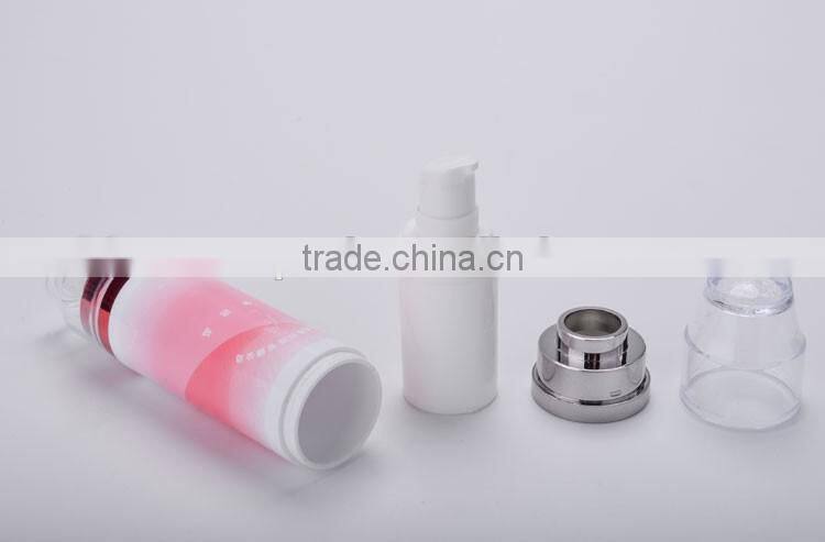 High quality 30ml PP clear Cosmetic lotion airless Bottle