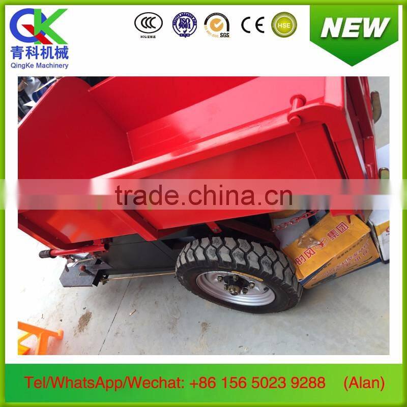 Heavy Load Dump Garbage Tricycle With Dump