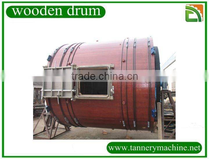 wooden drum for cable packaging for leather Soaking/Liming/Tanning