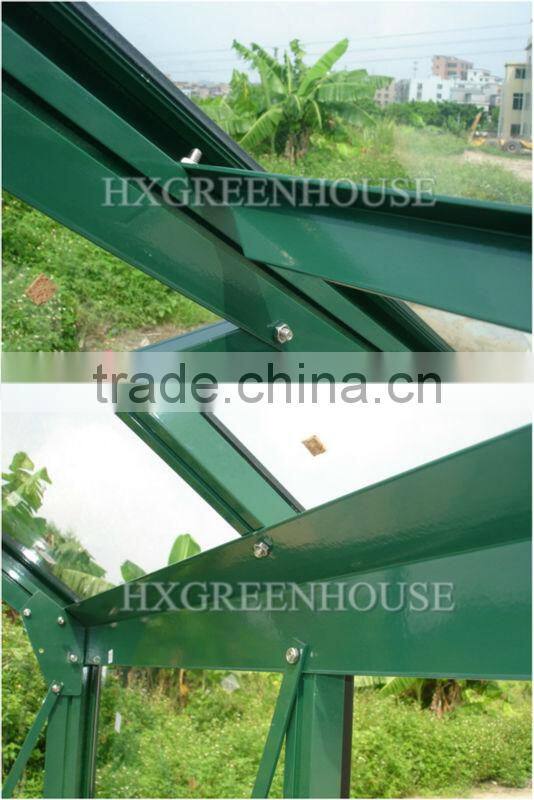 High performance aluminium large glass agricultural greenhouses