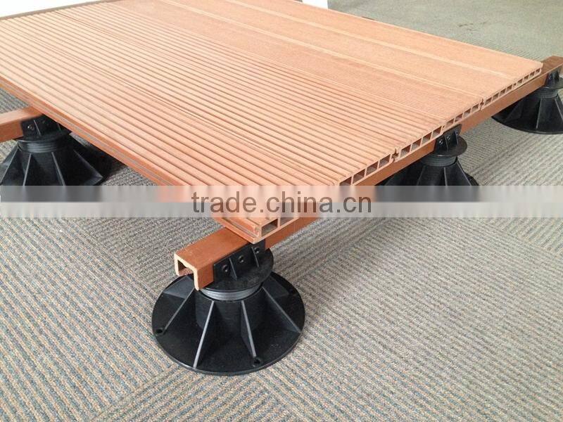 Vitian heavy loading outdoor WPC flooring adjustable plastic pedestals