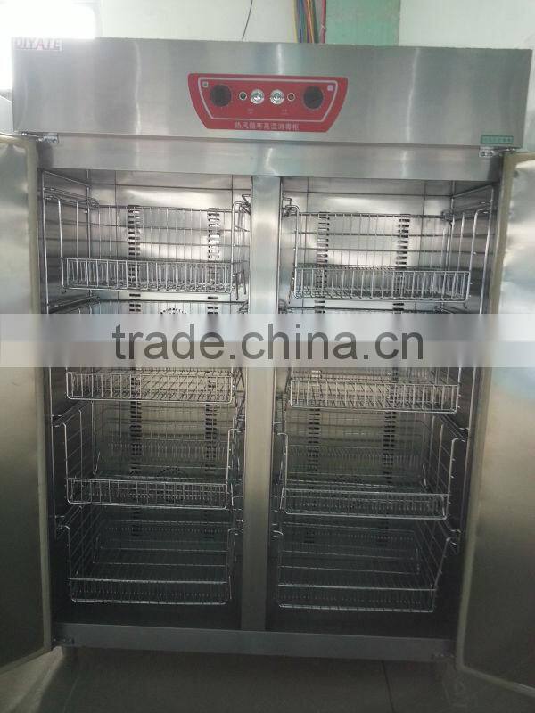 RTD-1600A-1HP high temperature sterilization cabine heated air circulation disinfection cabinet tableware disinfecting cabinet