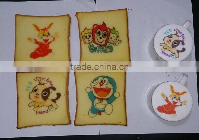 Automatic Desktop Edible Cafe Foam Printer Machine