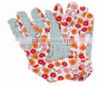 Garden Safety Gloves With Flower Print