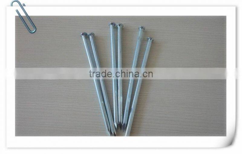 1-4 inch Galvanized concrete steel nail screw shank steel nails from factory
